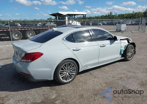 2020 Genesis G70 2.0T Rwd из США, поврежденный, VIN KMTG34LA2LU063715